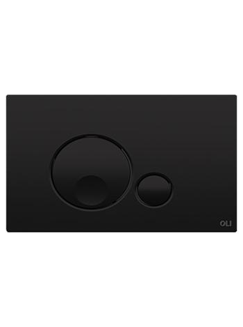 Кнопка Globe Soft-touch 3/6 черная (152952)