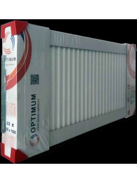 Радиатор стальной панельный OPTIMUM 22 бок 600x400