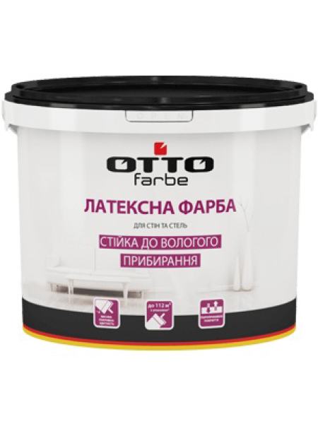 Otto Farbe Краска латексная Снежно-белая 1.4 кг