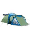Палатка туристическая Presto Soliter 4, 3500 мм, сине-зеленая
