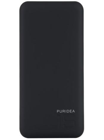 Портативное зарядное устройство Puridea S3 15000mAh Li-Pol Rubber Black & White
