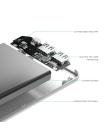 Портативное зарядное устройство Puridea S3 15000mAh Li-Pol Rubber Grey & White