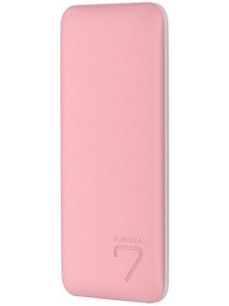 Портативное зарядное устройство Puridea S5 7000mAh Li-Pol Pink & White
