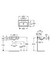 Раковина Dama-N Compacto 45 Roca A327789000