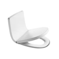KHROMA крышка с сиденьем, slow closing, с оббивкой крышки Soft Texture, цвет Organic white