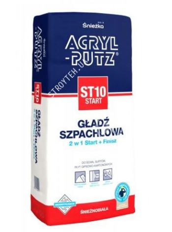 Sniezka ACRYL-PUTZ ST10 СТАРТ Шпаклевочная гладь 2 кг