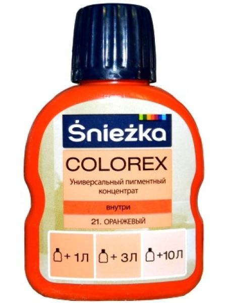 Sniezka Colorex 21 Краситель Оранжевый 100 мл
