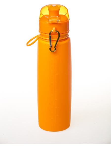 Бутылка силиконовая Tramp 700ml orange (TRC-094-orange)