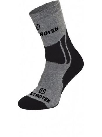 Шкарпетки Destroyer Outdoor Walking Сірий / Чорний 41-43 (TRUS-004-grey-41-43)
