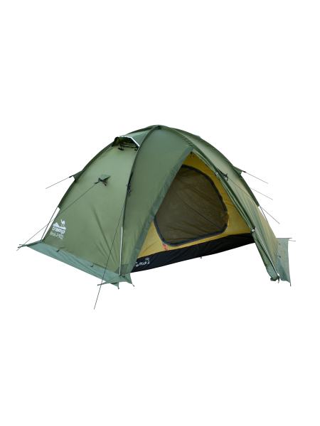 Палатка Tramp ROCK 2 (V2) Зеленая (TRT-027-green)