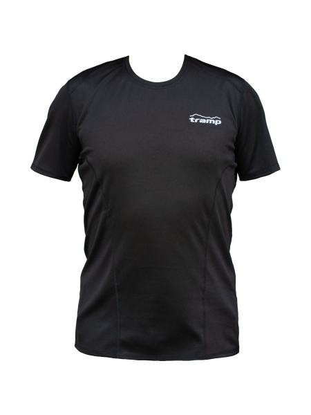 Термо футболка CoolMax Tramp чeрный XL (TRUF-004-black-XL)