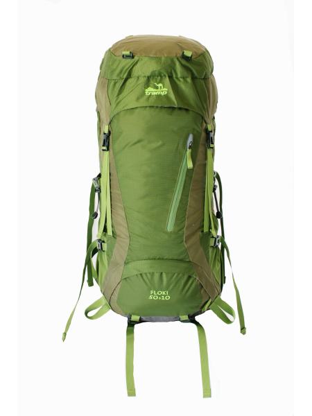 Туристический рюкзак Tramp Floki 50+10 зеленый (TRP-046-green)