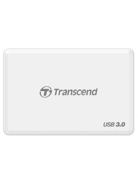 USB-хаб Transcend USB 3.1 White (TS-RDF8W2)