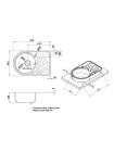 Кухонная мойка ULA 7111 L Micro Decor (ULA7111DEC08L)