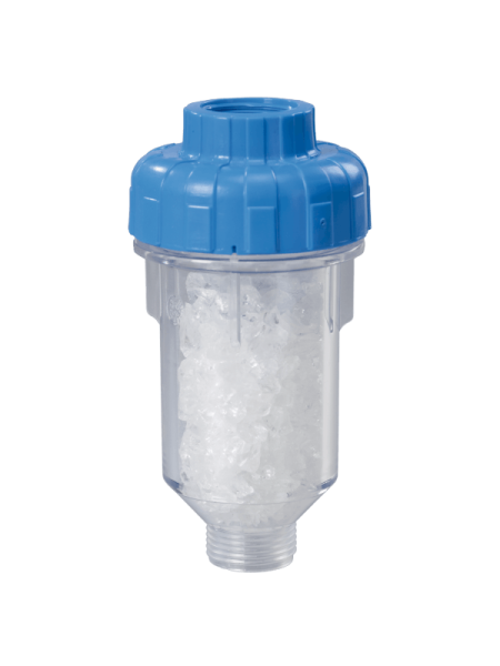 Фильтр с кристаллами полифосфата для стиральных машин WASHLUX Unicorn пластиковая резьба 3/4"