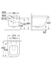 Чаша унітазу Euro 39206 Grohe 39206000
