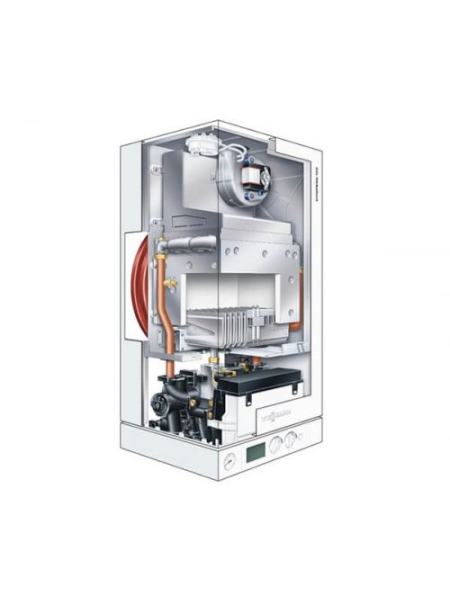 Двухконтурный газовый котел Viessmann Vitopend 100-W 12/24 кВт + коаксиальный комплект (A1JB009)