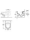 Комплект: ARCHITECTURA Directflush унитаз подвесной 37*53см в ком с сид с функ Slow closing + GROHE инстал