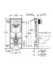 Комплект: ARCHITECTURA Directflush унитаз подвесной 37*53см в ком с сид с функ Slow closing + GROHE инсталляция