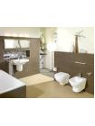 VERITY DESIGN комплект: унітаз 37 * 54см підвісний, з сидінням з функцією slow-closing
